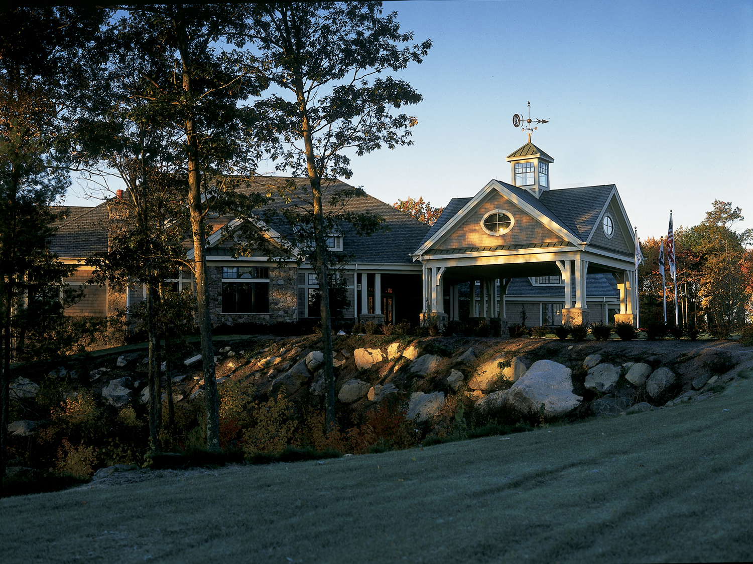 TPC Boston golf clubhouse constructed by RCS