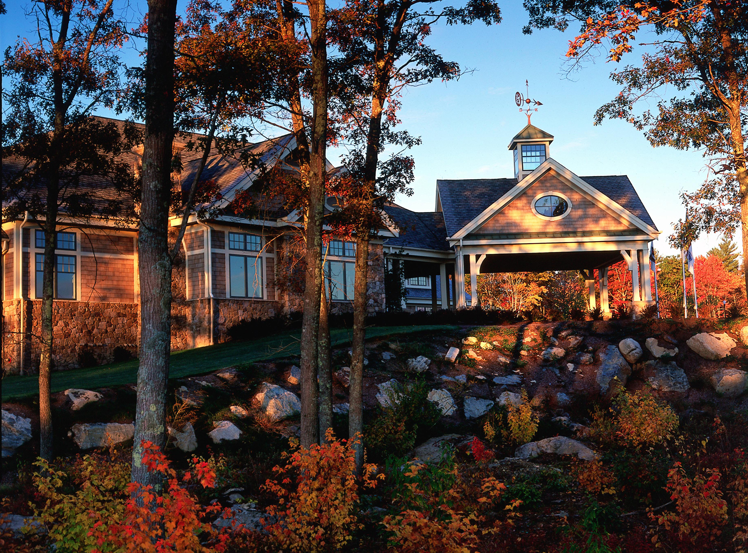 TPC Boston golf clubhouse constructed by RCS